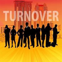 Turnover - rotatividade Cartaz