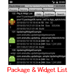 Package & Widget List