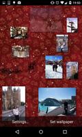 Christmas Wallpaper with Photo Collage ภาพหน้าจอ 1