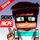 Youtubers Skins for MCPE icône