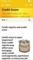 Free Credit Score Check Guide 💸 Fico credit score capture d'écran 2