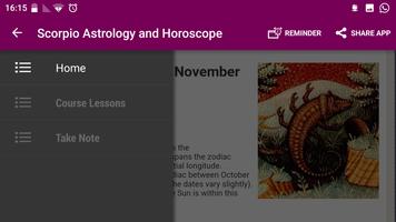Scorpio Astrology & Horoscope capture d'écran 1