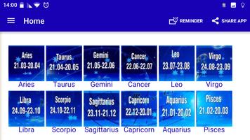 Zodiac Signs & Daily Horoscope capture d'écran 1