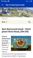 Motorcycle best bikers roads! capture d'écran 1