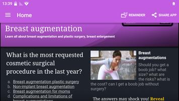 Breast augmentation expansion ポスター