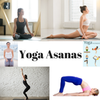 YOGA ASANAS - THE BENEFITS OF THESE POSES icône