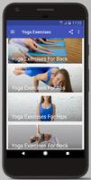 YOGA EXERCISES - POSES FOR ALL BODY PARTS capture d'écran 1