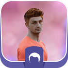 Man Hairstyle Photo Editor أيقونة