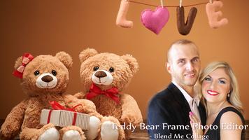 Teddy Bear Frame Photo Editor - Blend Me Collage capture d'écran 2