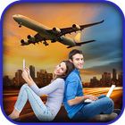 Airplane Frame Photo Editor - Blend Me Collage ไอคอน