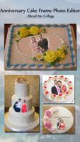 Anniversary Cake Frame Photo Editor - Blend Me syot layar 2