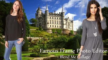 Famous Frame Photo Editor - Blend Me Collage Cartaz