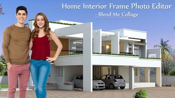 Home Interior Frame Photo Editor Blend Me Collage captura de pantalla 1