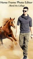 Horse Frame Photo Editor - Blend Me Collage-poster