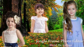 Jungle Frame Photo Editor - Blend Me Collage capture d'écran 3