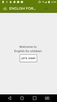 English For Children Cartaz