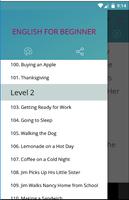 English For Beginner capture d'écran 1
