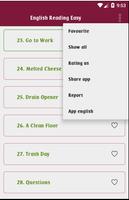 English Reading Easy capture d'écran 1