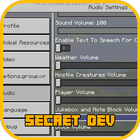 Secret Dev Edition Mod MCPE icon