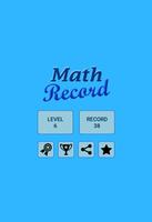 Math Record Cartaz