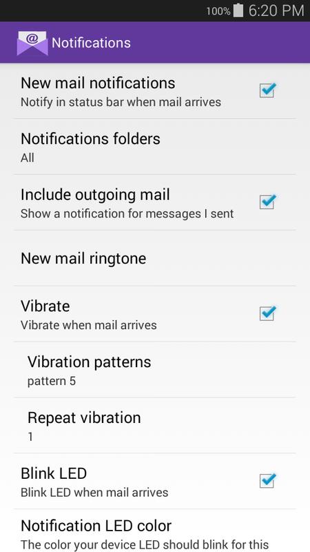 android yahoo mail app outbox