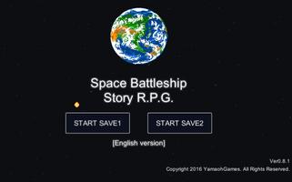 Space Battleship Story RPG Affiche