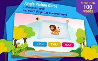 Kindergarten Kids Word Games Ekran Görüntüsü 1