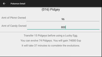 Egg Calculator for Pokemon Go screenshot 3