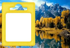 Nature Pic Frame Editor captura de pantalla 1