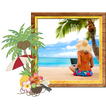 Beach Photo Frame Editor