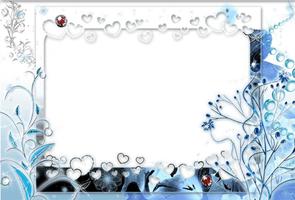Romance Frame Photo Editor captura de pantalla 1