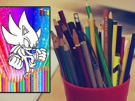 Coloring Sonic 2017 capture d'écran 2