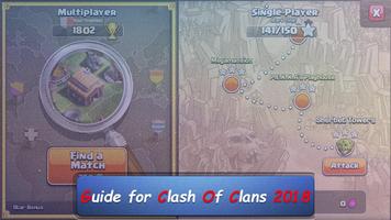 Guide for clash of clans 2018 اسکرین شاٹ 2