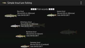 Trout lure fishing imagem de tela 2
