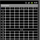 Timetable icône