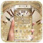 Icona Gold Diamond Clock