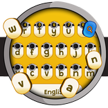 Yellow Banana Keyboard Theme