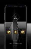 Yellow Glowing Shiny Metal Icon Pack screenshot 1