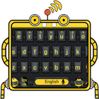 yellow robot keyboard bee auto bumble bot chevy icon