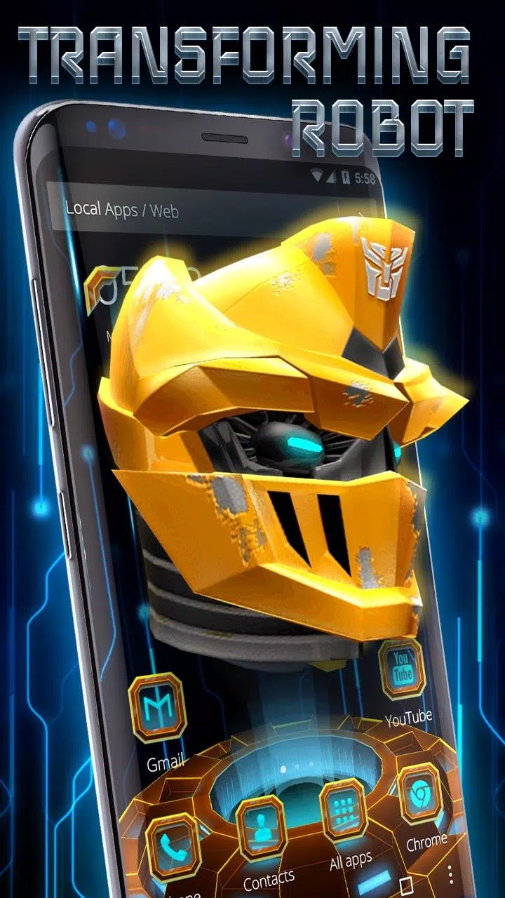 Tải xuống APK 3D Robot đẹp trai Chủ đề cho Android