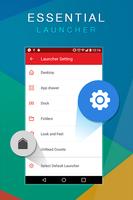 Essential Launcher تصوير الشاشة 2