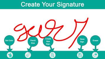 Fingertip Art :Signature Maker syot layar 2