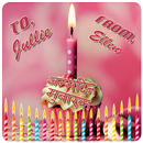 Stylish Name On Birthday Frame APK