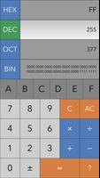 Hex,Dec,Oct,Bin(Dev Calc) الملصق