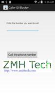 ZMH Tech Caller ID Blocker Poster