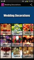 Bruiloft Decoraties-poster