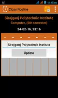 Class Routine скриншот 1
