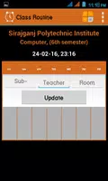 Class Routine скриншот 2