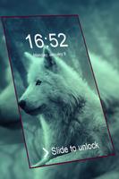 wolf  pattern  lock screen HD wallpaper स्क्रीनशॉट 1