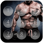 fitness keypad lock screen HD wallpaper icon